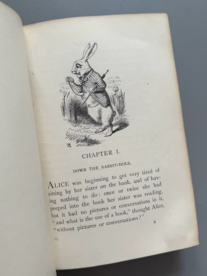 Alice's Adventures in Wonderland y Through the looking-glass, Lewis Carroll - Macmillan and Co, 1899