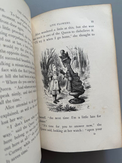 Alice's Adventures in Wonderland y Through the looking-glass, Lewis Carroll - Macmillan and Co, 1899
