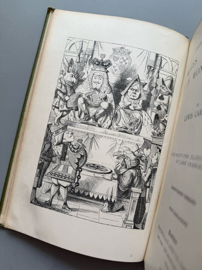 Alice's Adventures in Wonderland y Through the looking-glass, Lewis Carroll - Macmillan and Co, 1899
