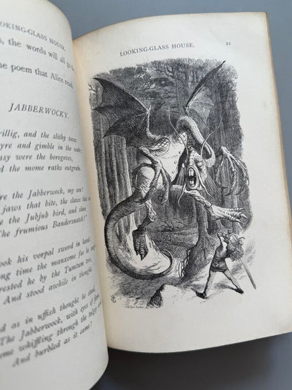 Alice's Adventures in Wonderland y Through the looking-glass, Lewis Carroll - Macmillan and Co, 1899