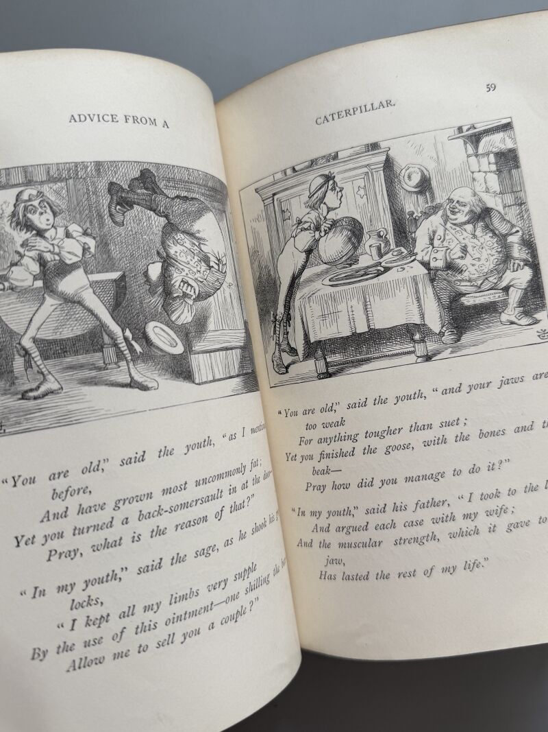 Alice's Adventures in Wonderland y Through the looking-glass, Lewis Carroll - Macmillan and Co, 1899