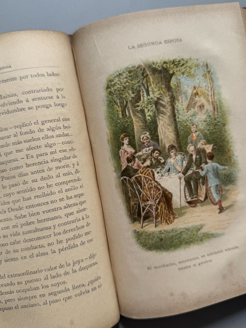 La segunda esposa, E. Marlitt - Montaner y Simón, 1895