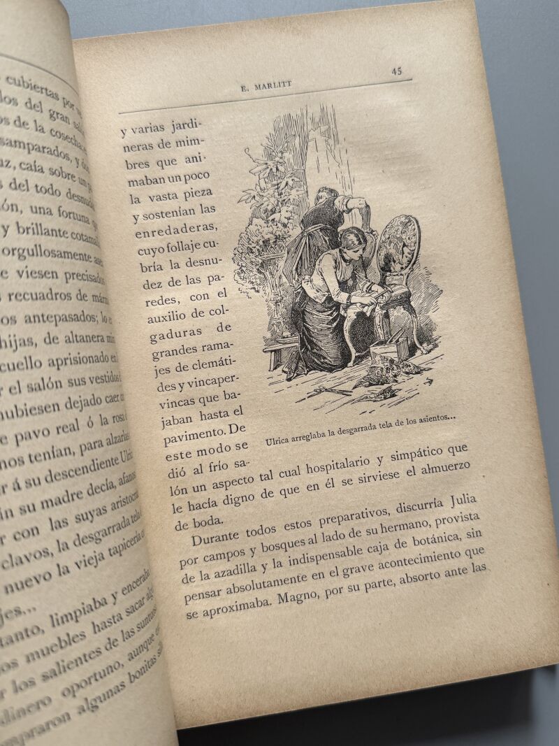 La segunda esposa, E. Marlitt - Montaner y Simón, 1895