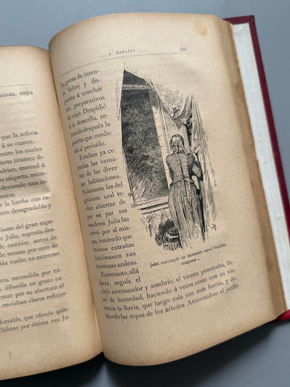 La segunda esposa, E. Marlitt - Montaner y Simón, 1895