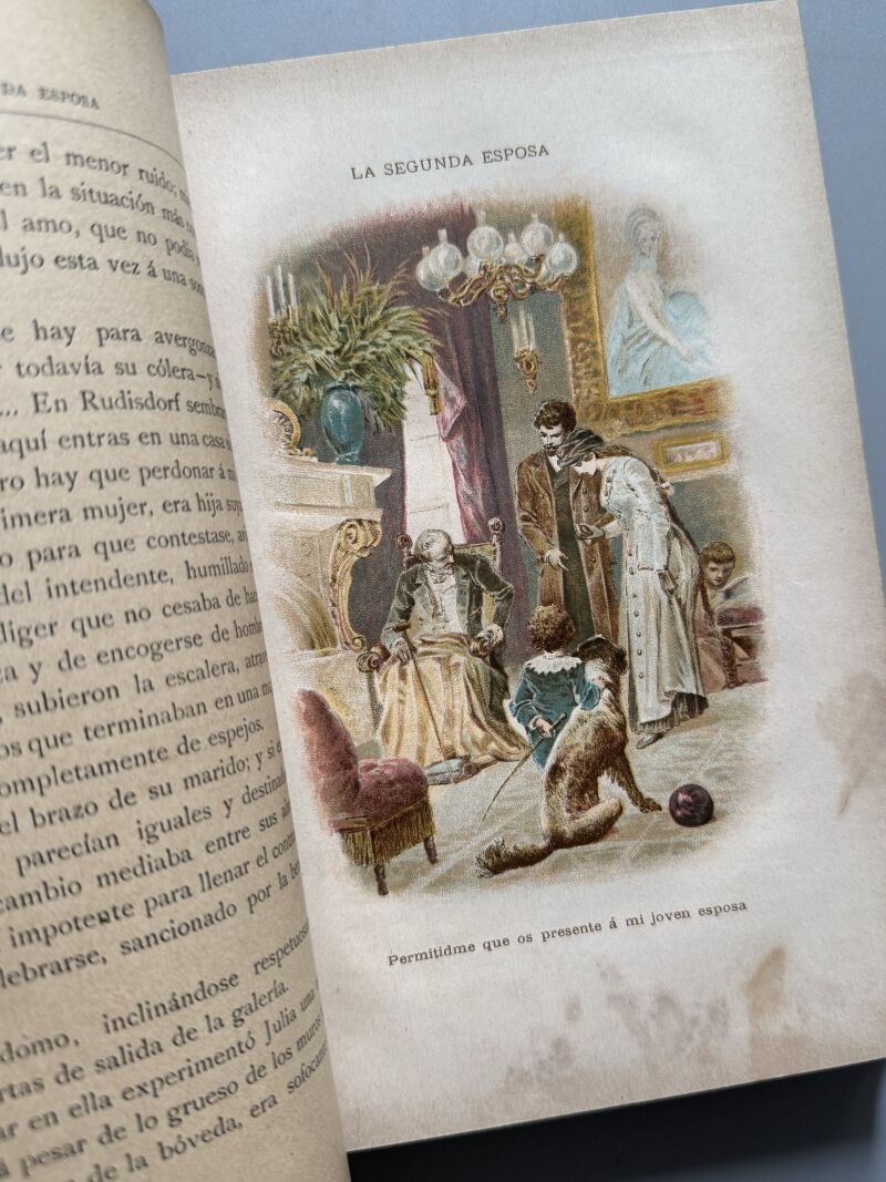 La segunda esposa, E. Marlitt - Montaner y Simón, 1895