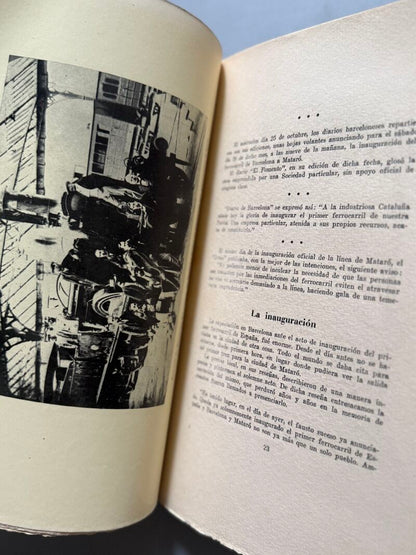 Del "carril" de Mataró al directo de Madrid, Antonio R. Dalmau nº99 - Edicions Libreria Millá, 1946
