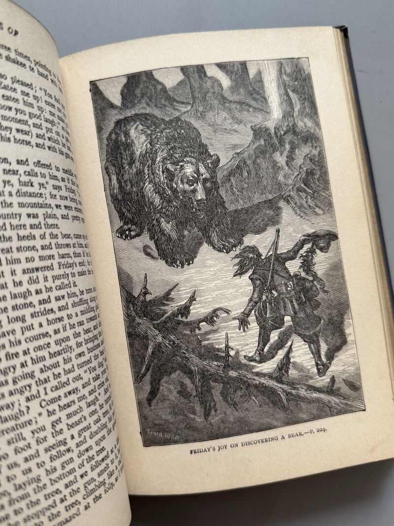 The life and adventures of Robinson Crusoe, Daniel Defoe - Frederick Warne and Co, ca. 1900