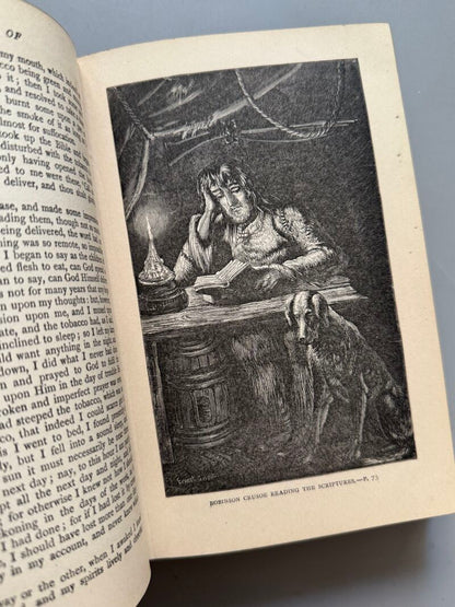 The life and adventures of Robinson Crusoe, Daniel Defoe - Frederick Warne and Co, ca. 1900