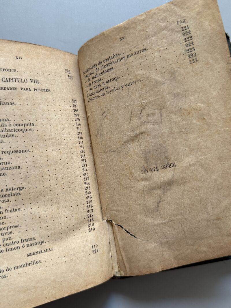 Manual completo de cocina económica, Carlos Guillot - Juan Mariana y Sanz Editor, 1876