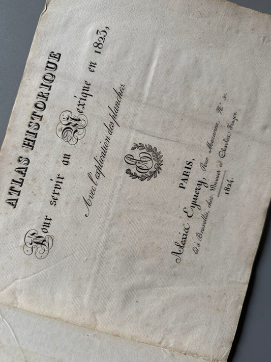 Atlas historique pour servir au Mexique en 1823, M. Bulloch - Paris, 1824