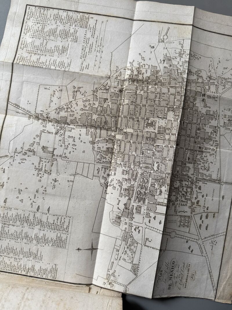 Atlas historique pour servir au Mexique en 1823, M. Bulloch - Paris, 1824