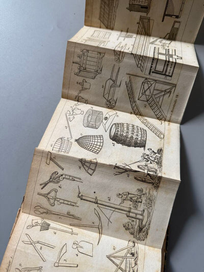 L'art de cultiver les jardins, M. Bossin. Jardinería - Manuels-Roret, ca. 1835