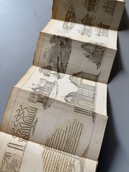 L'art de cultiver les jardins, M. Bossin. Jardinería - Manuels-Roret, ca. 1835
