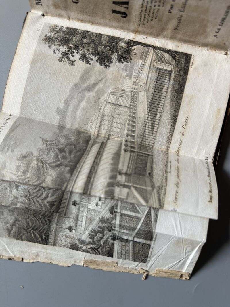 L'art de cultiver les jardins, M. Bossin. Jardinería - Manuels-Roret, ca. 1835