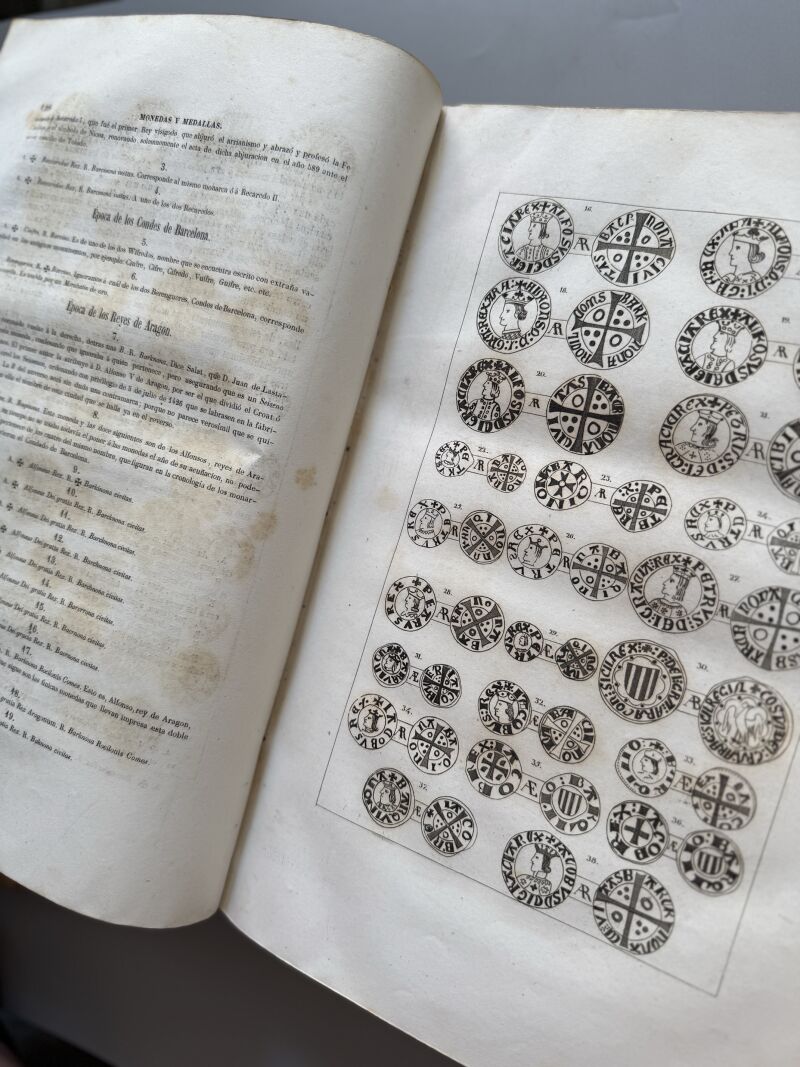 Barcelona Antigua y Moderna, Andrés Avelino Pi y Arimon - Barcelona, 1854