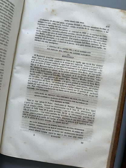 Barcelona Antigua y Moderna, Andrés Avelino Pi y Arimon - Barcelona, 1854