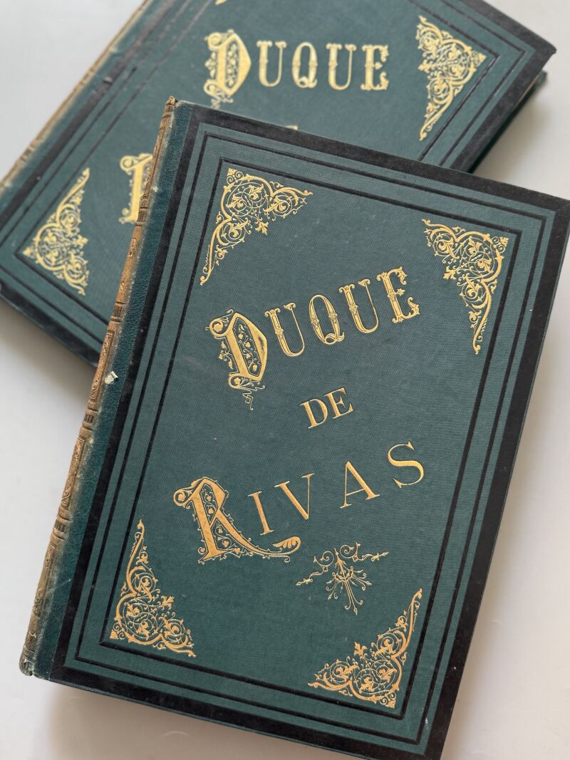 Obras Completas del Duque de Rivas - Montaner y Simon, 1884