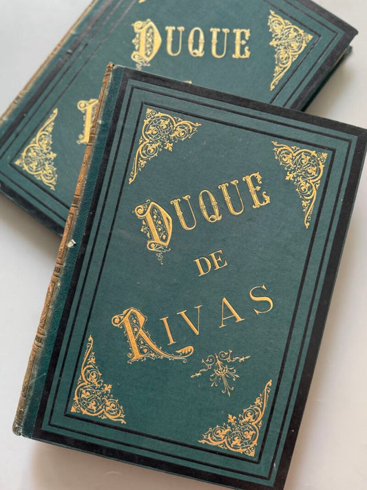 Obras Completas del Duque de Rivas - Montaner y Simon, 1884