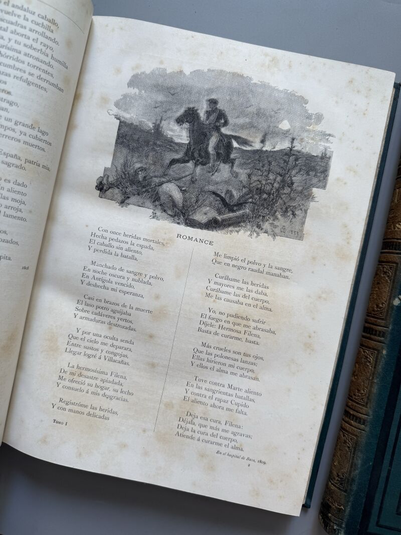 Obras Completas del Duque de Rivas - Montaner y Simon, 1884