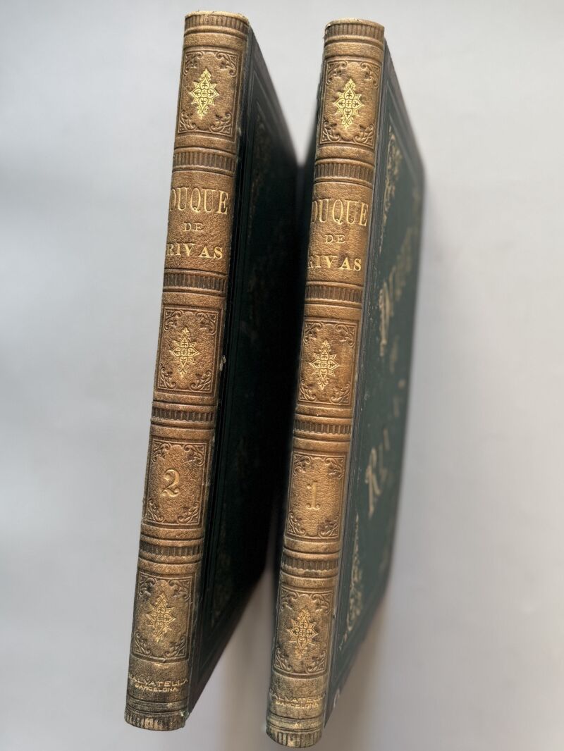 Obras Completas del Duque de Rivas - Montaner y Simon, 1884