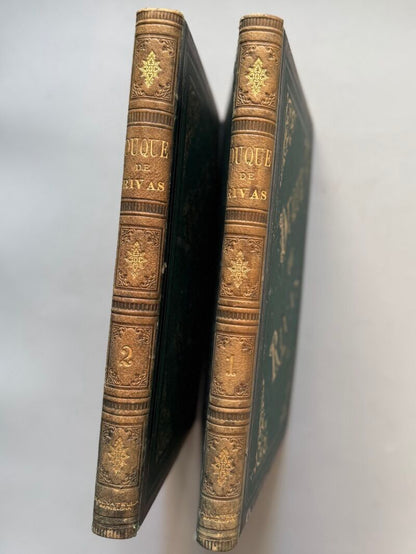 Obras Completas del Duque de Rivas - Montaner y Simon, 1884