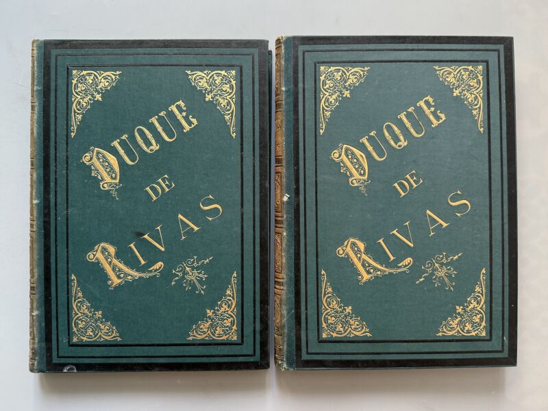 Obras Completas del Duque de Rivas - Montaner y Simon, 1884