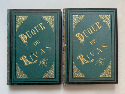 Obras Completas del Duque de Rivas - Montaner y Simon, 1884