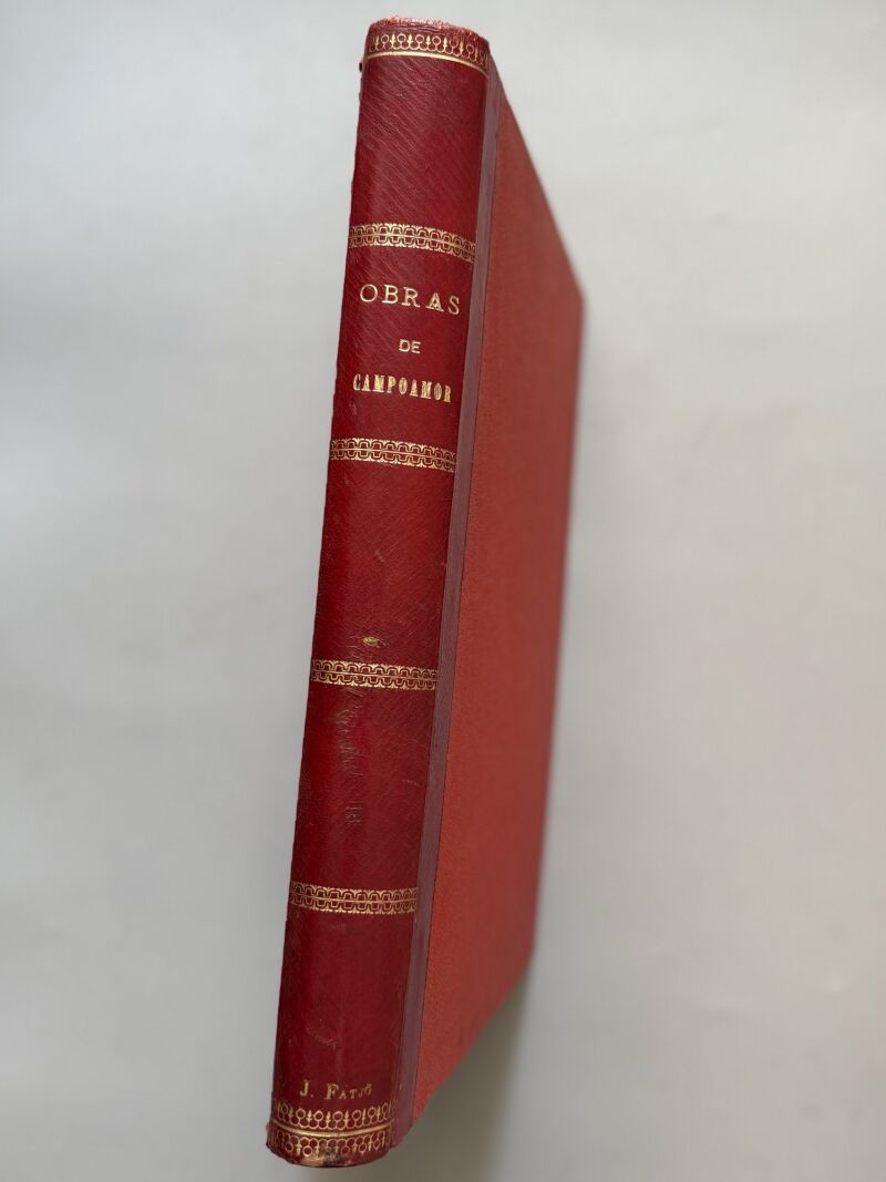 Obras completas de Ramón de Campoamor - Montaner y Simón, 1888