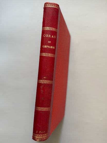 Obras completas de Ramón de Campoamor - Montaner y Simón, 1888