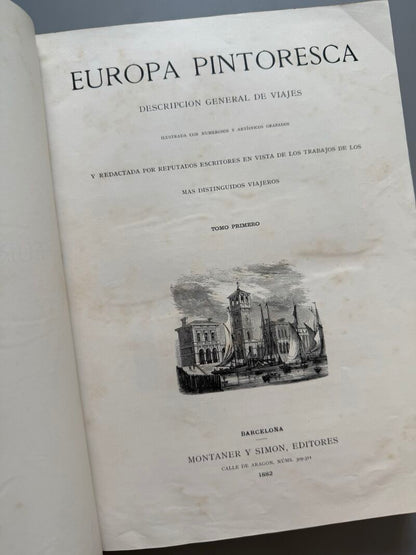 Europa pintoresca - Montaner y Simón, 1882