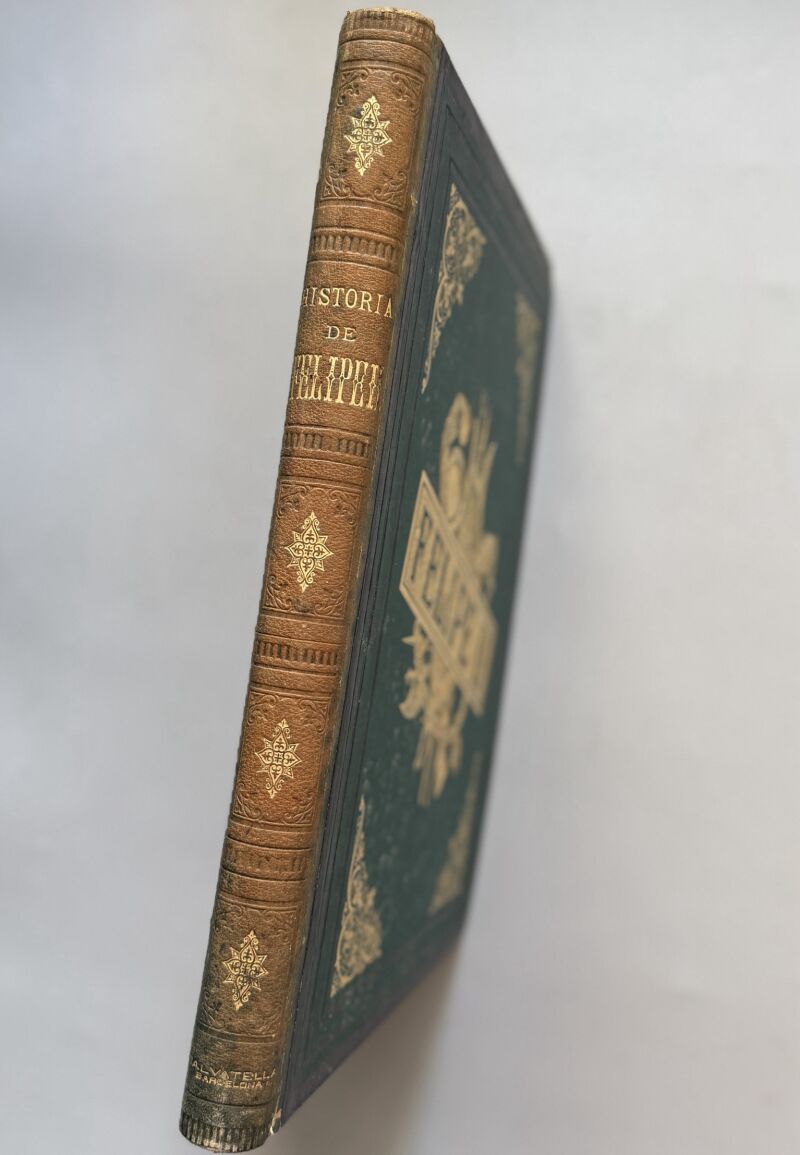 Felipe segundo, H. Forneron - Montaner y Simón, 1884