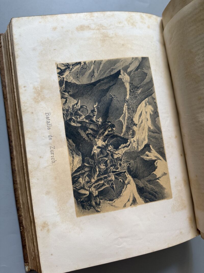 Historia General de la República Suiza, Ortiz de la Puebla - Victor Perez y Compa Editores, 1871