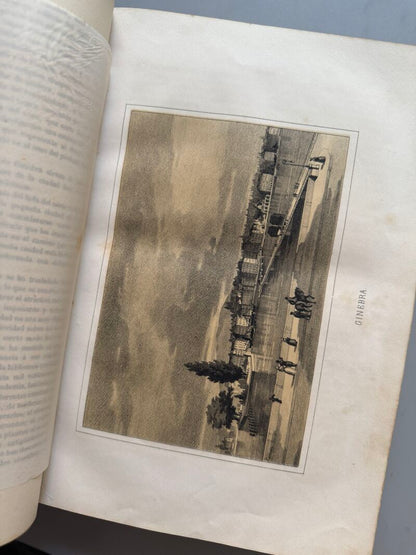 Historia General de la República Suiza, Ortiz de la Puebla - Victor Perez y Compa Editores, 1871