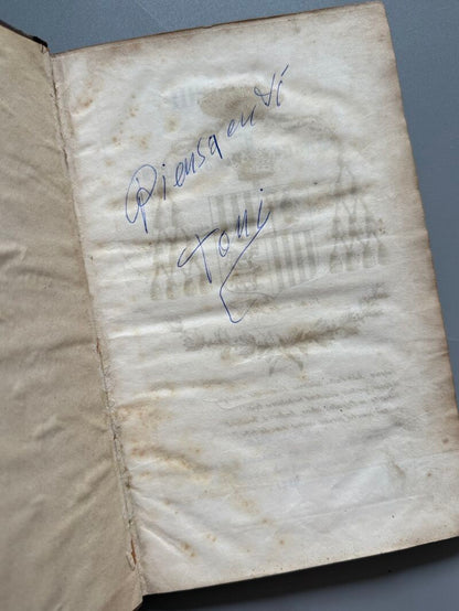 Historia de la República de Andorra, Luis Dalmau de Baquer - Barcelona, 1849