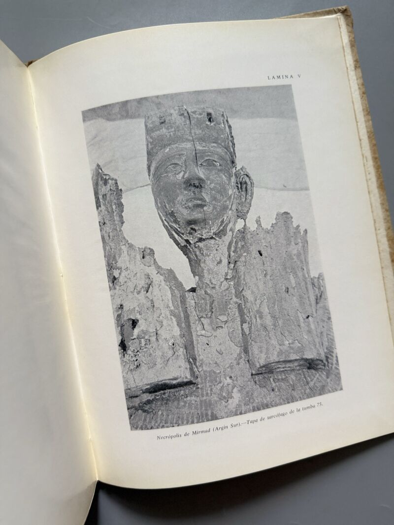 La Necrópolis de Mirmad (Argín Sur - Nubia Sudanesa) - Madrid, 1970