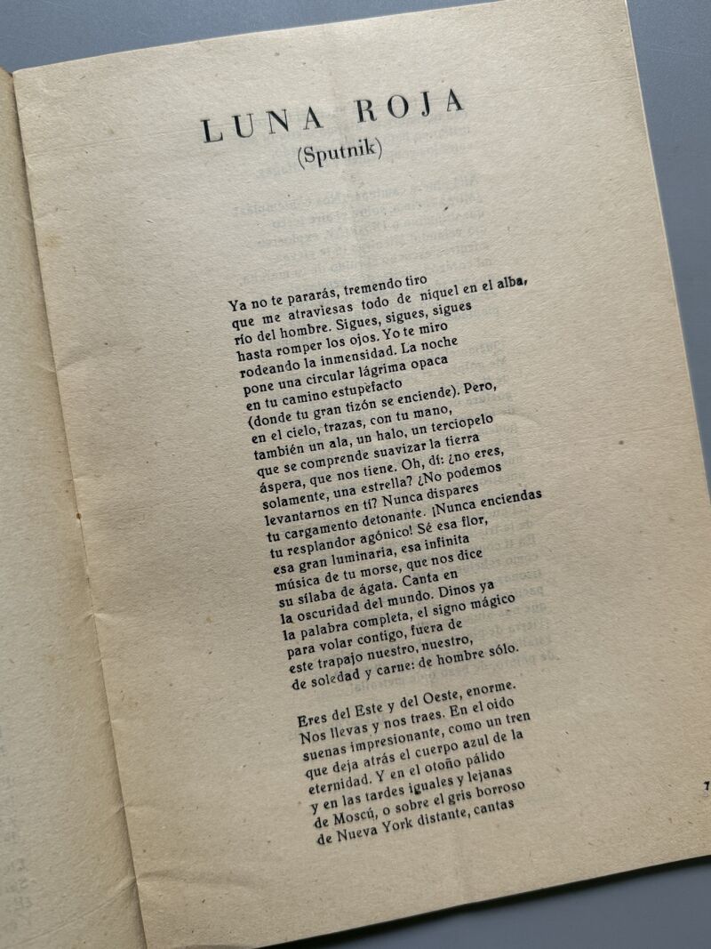 Revista de poesía. Rocamador. Carmen Conde. Nº12 - Palencia, 1957