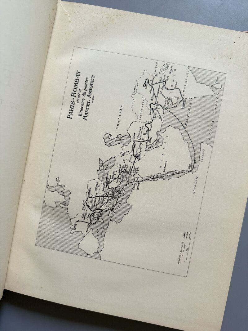 Seul vers l'Asie, Marcel Amiguet - Editions Victor Attinger, 1934