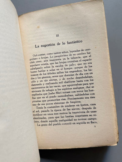 Las brujas de Joshe Mari, Domingo Riera Gallo (1ª edición) - Editorial Eugenio Subirana, 1933