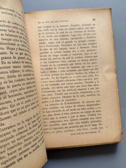 En el país de los cuentos, Knut Hamsun - Editorial Jasón, ca. 1925