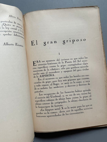 Revista de Occidente. Albert Einstein, Ramón Gómez de la Serna, Paul Valéry - Año V, nºXLVI, 1927
