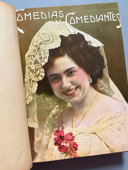 Comedias y comediantes. Revista de teatro, nº1-23 - Madrid, 1909-1910