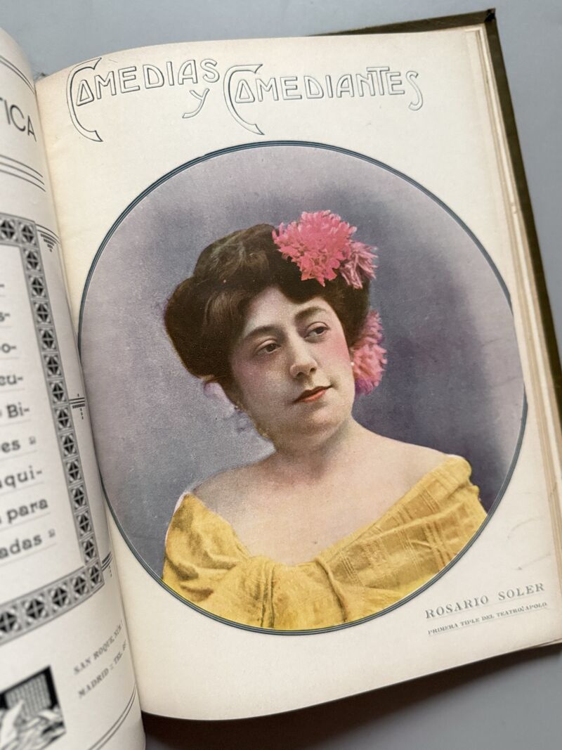 Comedias y comediantes. Revista de teatro, nº1-23 - Madrid, 1909-1910