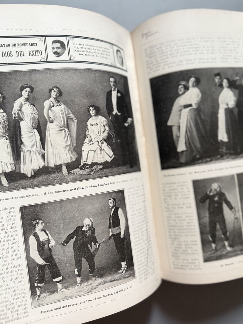 Comedias y comediantes. Revista de teatro, nº1-23 - Madrid, 1909-1910