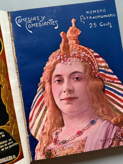 Comedias y comediantes. Revista de teatro, nº1-23 - Madrid, 1909-1910