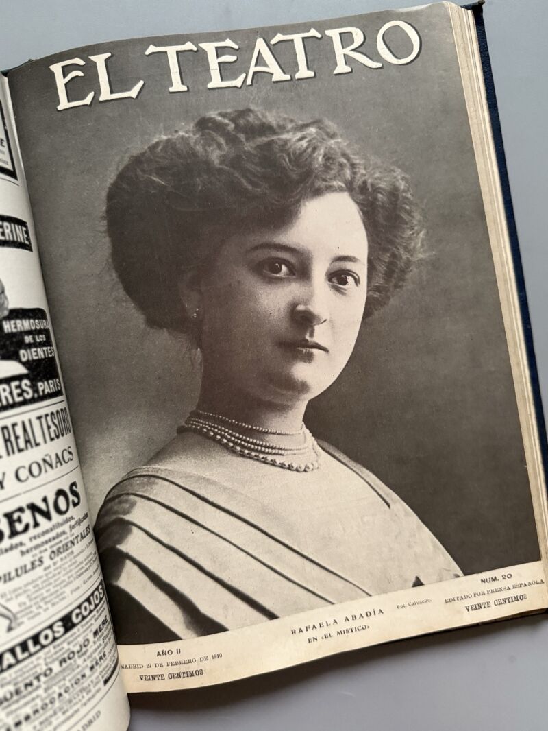 El Teatro. Revista de espectáculos, nº1 - 24 - Prensa Española, 1909-1910