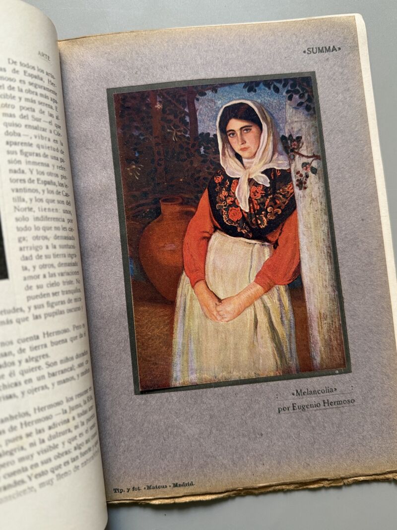 Summa. Revista Selecta Ilustrada. Margarita Nelken, Amado Nervo - Año II, nº12, 1916