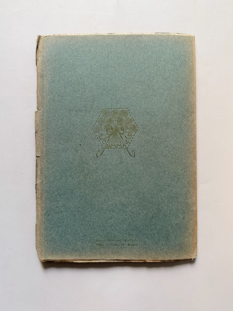 Summa. Revista Selecta Ilustrada. Manuel Machado, Margarita Nelken, Manuel Bueno - Año II, nº9, 1916