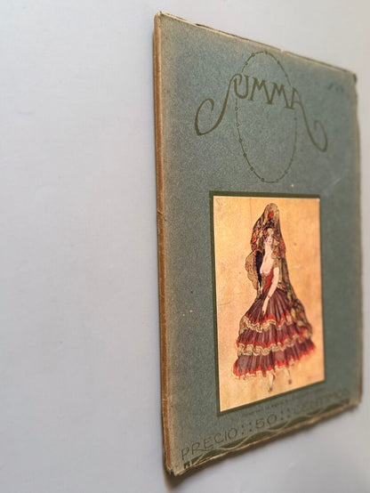 Summa. Revista Selecta Ilustrada. Manuel Machado, Margarita Nelken, Manuel Bueno - Año II, nº9, 1916