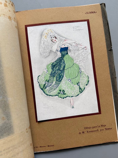 Summa. Revista Selecta Ilustrada. Manuel Machado, Margarita Nelken, Manuel Bueno - Año II, nº9, 1916