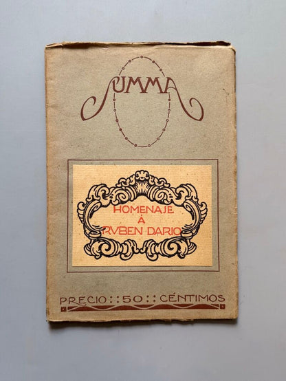 Summa, Revista Selecta Ilustrada. Homenaje a Rubén Darío - Año I, nº2, 1915